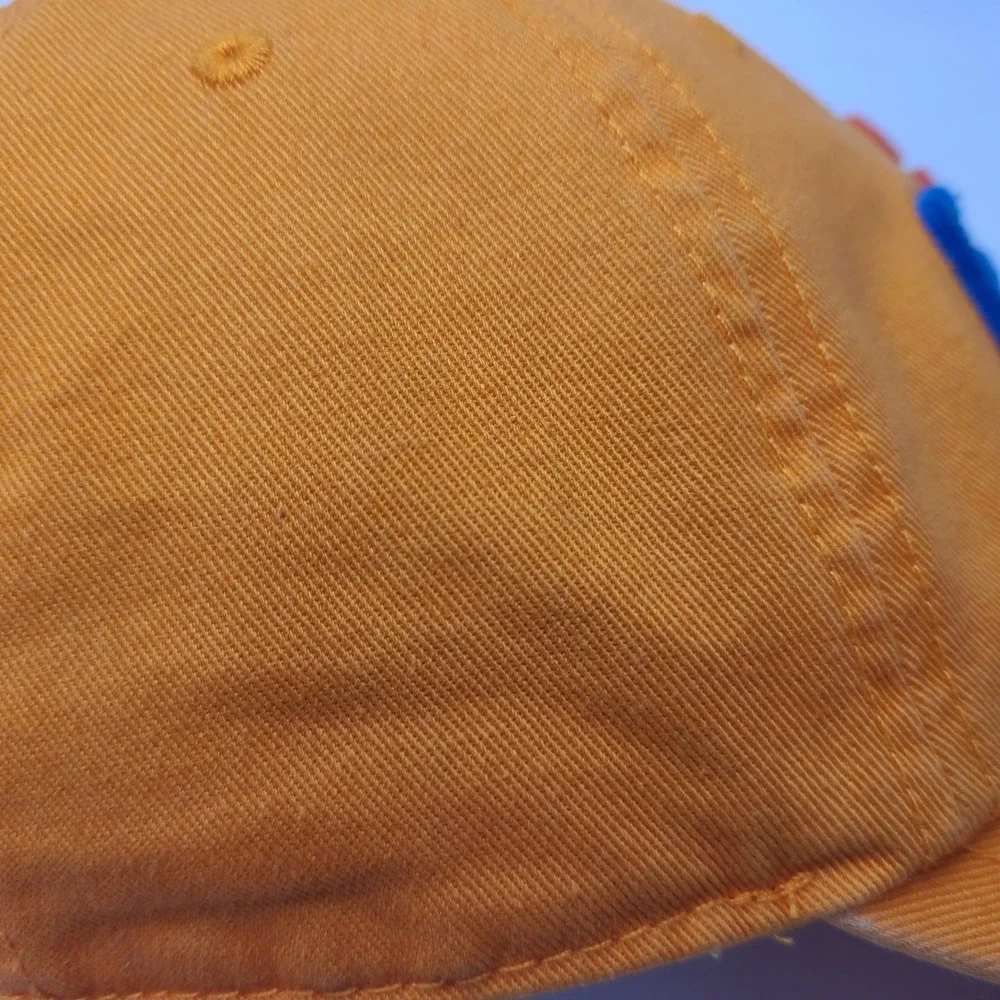 Fanta Hat Strapback American Needle Orange Blue Soda Logo Promo Casual Dad Men